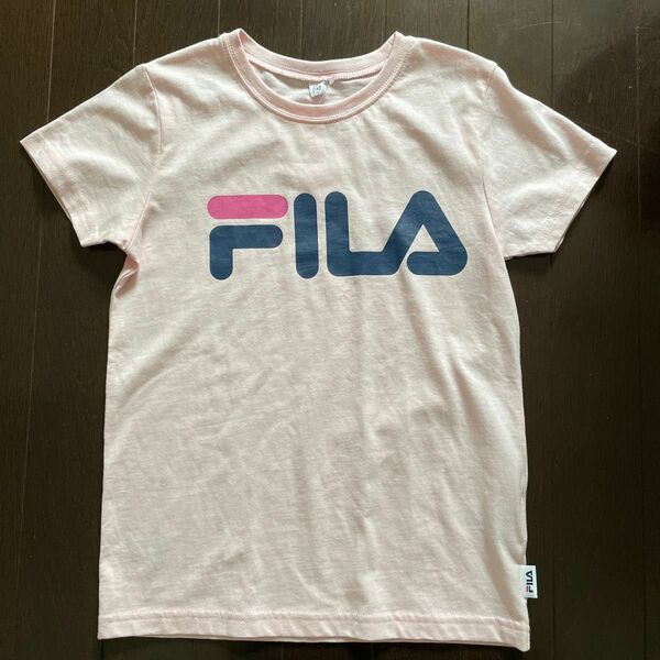 FILA 半袖Tシャツ ピンク色 140cm