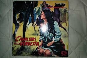 レコードLP　カルロ・ルスティケッリ　「I　CAVALIERI　DELLA　VENDETTA」　イタリア盤　CAM　Cms.　３０－０９６
