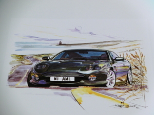 bow иллюстрации -262/ Aston Martin DB7 Vantage // Aston Martin -262-2000.04//1 листов только 