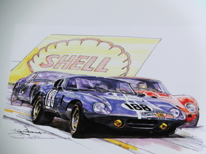 bowイラスト-229/Shelby Cobra Daytona Coupe// シェルビーコブラデイトナクーペ/AC -229-1997.07//1枚のみ