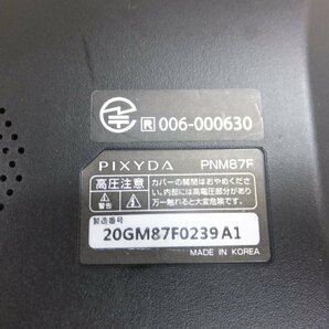 【店頭展示品】 セイワ ピクシーダ PNM87F 静電式8V型フルセグナビSTの画像5
