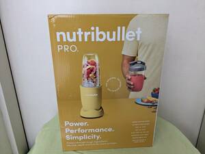 【送料割安】【未使用品】 nutribullet PRO ニュートリブレット PRO900 マットイエロー ハイパワーミキサー