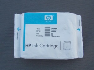  unused HP original ink cartridge CH566A 28ml 82 Cyan postage 140 jpy from 