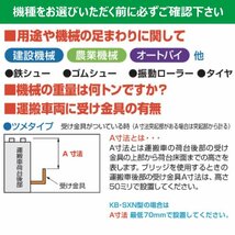 1.5t 2本セット 有効幅400 全長3020 SBA-300-40-1.5 ツメ形状 昭和ブリッジ アルミブリッジ ラダー はしご 建機 農機 トラクター_画像4