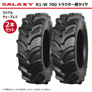 2本 R-1W 700 480/70R30 TL GALAXY トラクター タイヤ ギャラクシー 要在庫確認 送料無料 16.9R30 16.9-30 169-30 個人宅配送不可