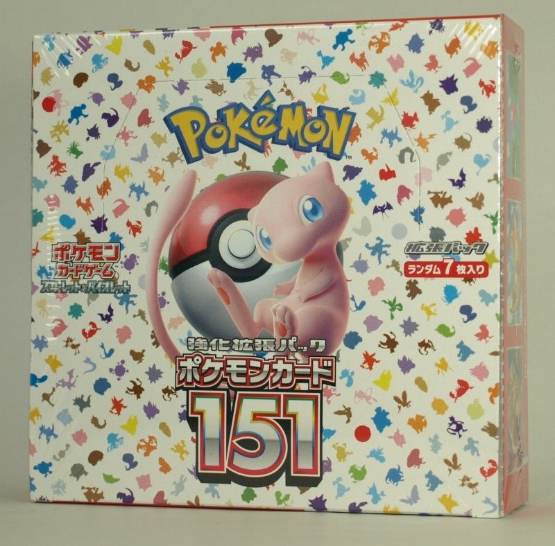 ポケモンカード151 BOX シュリンクなし ペリペリ付き｜PayPayフリマ