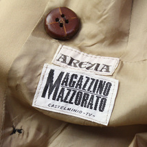 ヴィンテージ MAGAZZINO MAZZORATO トレンチコート Fサイズ レトロ 80年代 90年代 90s 80s 23-1007fu10【4点同梱で送料無料】_画像6