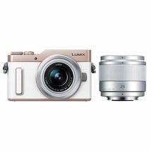 中古 １年保証 美品 Panasonic LUMIX DC-GF10 ダブルレンズキット 12-32mm + 25mm ホワイト_画像1