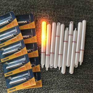 LED stick light electric kemi ho taru75 size original length body 10ps.@ battery 10ps.@ free 