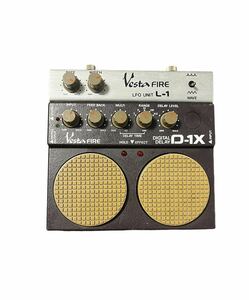 【ジャンク品】VESTA FIRE LFO UNIT L-1 デジタルディレイ エフェクター【YTK-SA777】