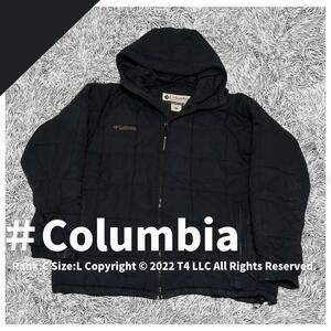 columbia ダウンジャケット Lサイズ メンズ 黒 おすすめ オーバーサイズ デカめファッション ×2215