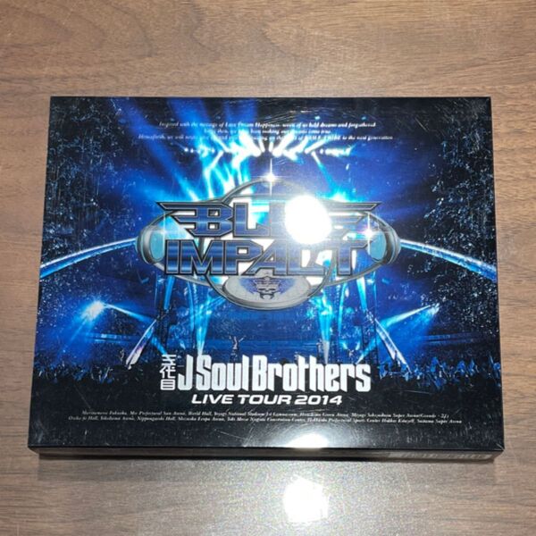 三代目 J Soul Brothers LIVE TOUR 2014 「BLUE IMPACT」2枚組 Blu-ray