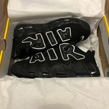 ナイキ AMBUSH Nike Air More Uptempo Low Black and Whiteアンブッシュ エアモアアップテンポ ロー ブラック アンド ホワイト26センチ_画像1