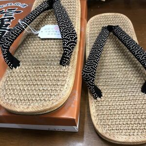  gentleman sandals setta 8 size six minute made in Japan length 26cm width 10cm thickness 1.5cm 2500 jpy #29~1