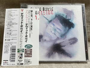 DAVID BOWIE - OUTSIDE BVCA-677 国内初版 日本盤 帯付 豪華ブックレット／ピクチャーCD仕様 初回限定盤