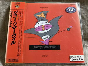 [ディスコ] JIMMY SOMERVILLE - MIGHTY REAL POCD-1001 国内初版 日本盤 帯付 廃盤 レア盤