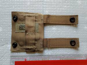 MOLLE K-BAR ADAPTER 6個 ブラウン系 ナイフ アダプタ ホルダー マウント サバゲー