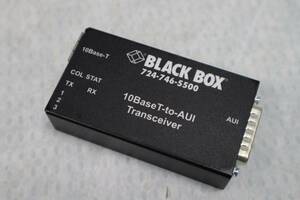 E4983 Y Black Box LE180A 10BASE-T to AUI Transceiver