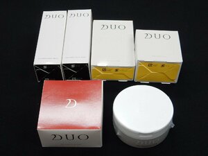 6点セット【未開封】DUO デュオ ザ クレンジングバーム 90g × 2 ウォッシュ ブラックR 27g × 2 リペアバー × 2