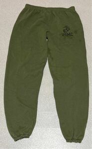 沖縄米軍放出品 USMCスウェットパンツ LARGE 海兵隊　北部訓練場 jwtc RECON.MARSOC トレーニング　OKINAWA MARINEs ミリタリー