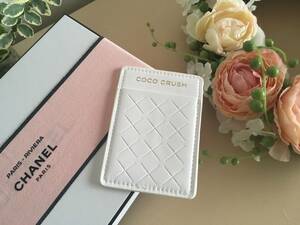 ★CHANEL★カードケース★ココクラッシュ★ホワイト★ノベルティ★送料込み