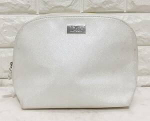 no17457 Dior beaute ディオール PVC ナイロン メイクバッグ 化粧ポーチ ☆