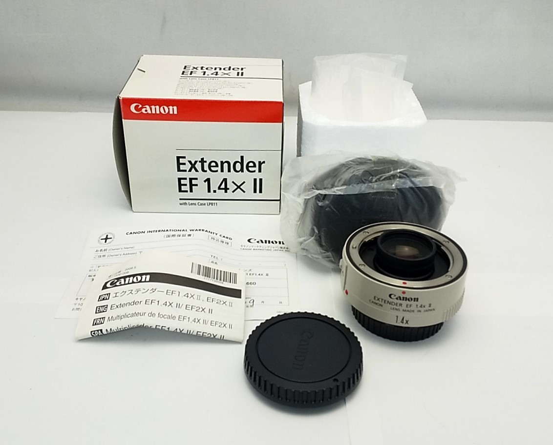 キヤノン Canon Extender EF 1.4x《元箱・ケース付き》-