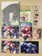 ◎◎Key セット リトルバスターズ Summer pockets Angel beats Rewrite 缶バッジ 色紙 ポスター タオル 永山ゆうのん かなで_画像8