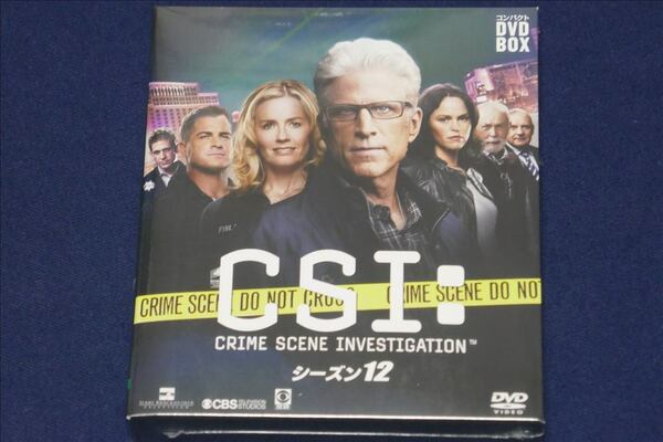 ♪　【送料無料】未開封／ ＣＳＩ：科学捜査班　シーズン１２　コンパクトＤＶＤ－ＢＯＸ ／科学捜査班の人間ドラマ　♪