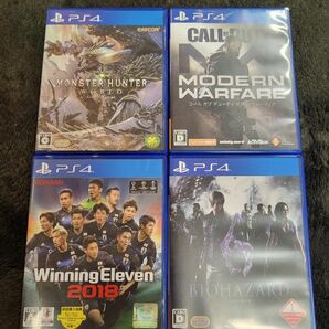 PS4ソフト　４点セット