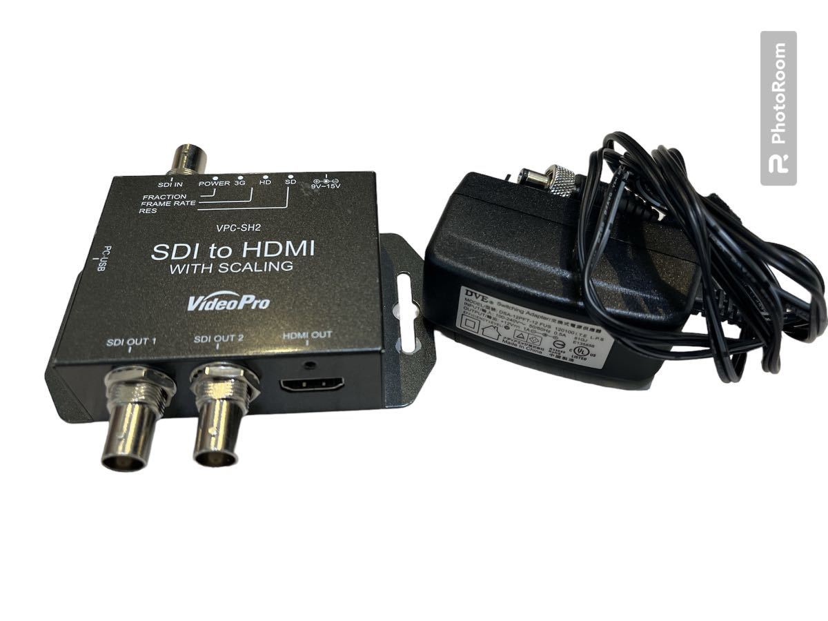 VideoPro VPC-SH2 SDI to HDMIコンバーター 動作品 ②-