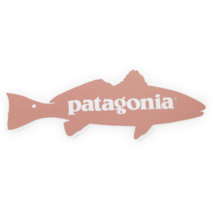 Наклейка Patagonia красная рыба Patagonia Redfish Sticker