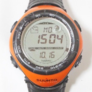 絶版 スント ベクター オレンジ SUUNTO VECTOR ウォッチ ORANGE 橙 アウトドア 腕時計 中古 フィンランド 北欧 送料無料