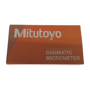 △△ Mitutoyo ミツトヨ マイクロメーター ソフトタッチマイクロ CLM2-10QMX 目立った傷や汚れなし