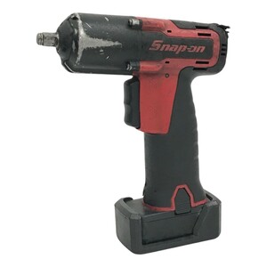 ▼▼ Snap-on スナップオン 14.4vインパクトレンチ 型番詳細不明 レッド x ブラック 傷や汚れあり