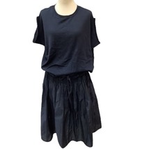 ♪♪ ISSEY MIYAKE イッセイミヤケ Haat レディース ワンピース SIZE 2 ネイビー やや傷や汚れあり_画像1