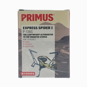 $$ PRIMUS プリムス シングルガスバーナーPSLPG対応 P-136S やや傷や汚れあり