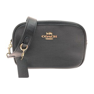 ▼▼ COACH コーチ アウトレット レディース ショルダーバッグ カメラバッグ 斜め掛け CA207 ブラック 目立った傷や汚れなし