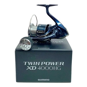 ττ SHIMANO シマノ スピニングリール 04292 箱付 21ツインパワーXD 4000H 04292 未使用に近い