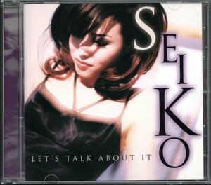 【中古CD】松田聖子/SEIKO/LET'S TALK ABOUT IT