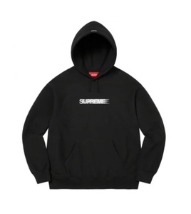 国内正規品 Supreme 23SS MOTION LOGO HOODED SWEATSHIRT Black Mサイズ シュプリーム モーションロゴ フーディー ブラック 黒 2023