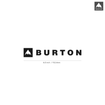 【BURTON】バートン★09★ダイカットステッカー★切抜きステッカー★6.0インチ★15.2cm_画像1