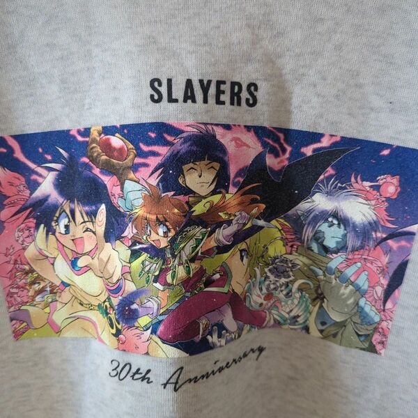 レア　美品　SLAYERS 30th anniversary トレーナー　30周年記念　限定　裏起毛　スレイヤーズ