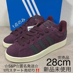 1円スタート売切り 新品未使用 adidas CAMPUS 00S アディダス キャンパス ノージーズ スニーカー 希少 完売品 28cm PUNPEE BIM 着用