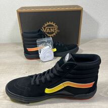 1円スタート売切り 新品未使用 VANS バンズ SK8-HI BMXスケートハイ スケートボーディング スニーカー BLACK ブラック USA企画 28cm 完売品_画像4