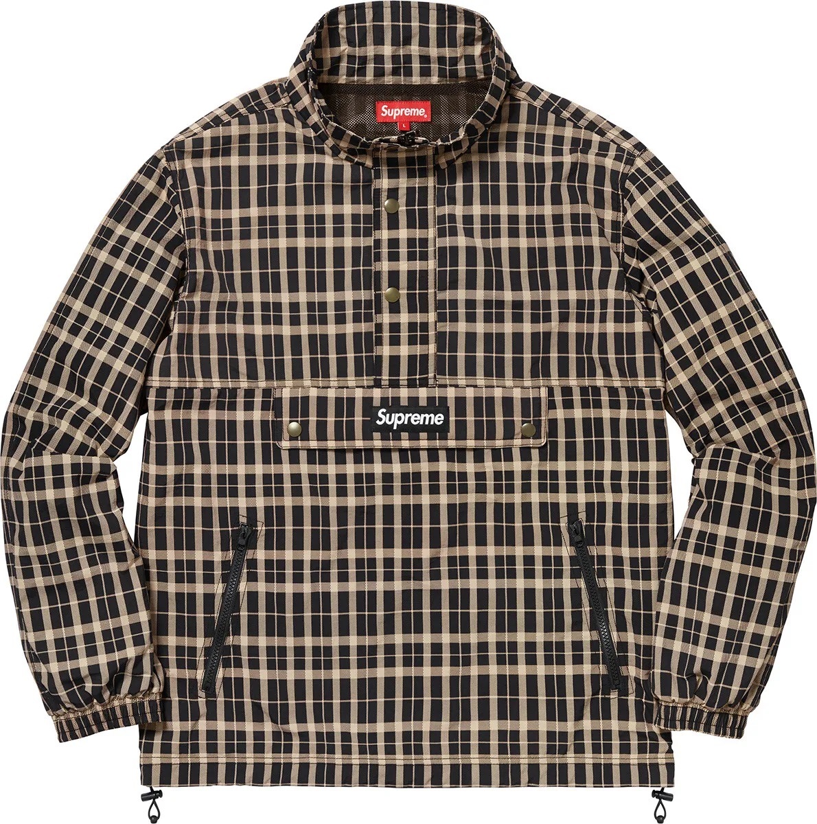 Yahoo!オークション -「supreme nylon plaid pullover」の落札相場