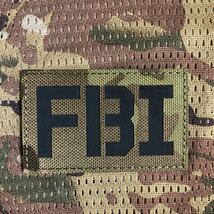 ＦＢＩ　パッチ　ワッペン　ベルクロ　サバゲー　_画像1