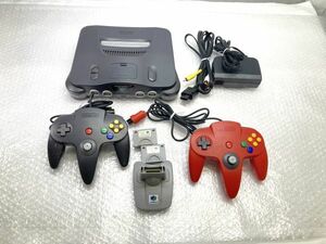 56【P203】◆現状品◆ N64 任天堂 ニンテンドー 64 NINTENDO64 本体 コントローラー 他 NUS-001