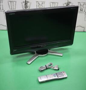 シャープ 20V型 ハイビジョン 液晶 テレビ AQUOS LC-20D30 2008年 HDMI×3系統 D-sub15pin 小型テレビ 20インチ 動作品