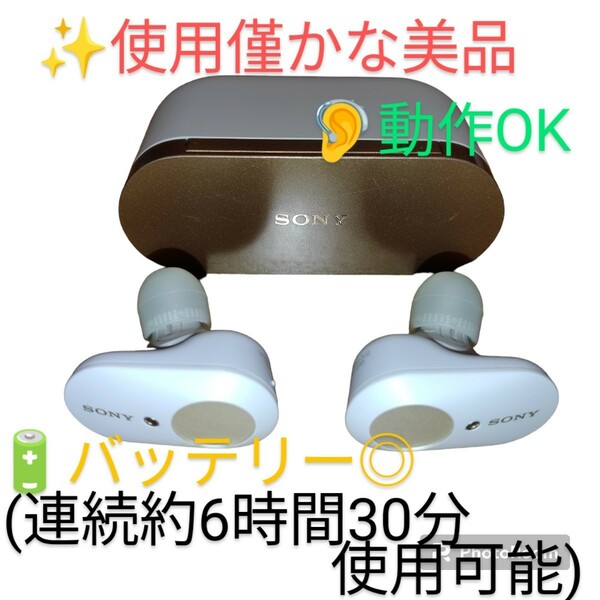 【使用僅かな美品/ペアリング.動作OK/バッテリー◎・送料無料】ソニー/SONY ワイヤレスノイズキャンセリングイヤホン Bluetooth WF-1000XM3